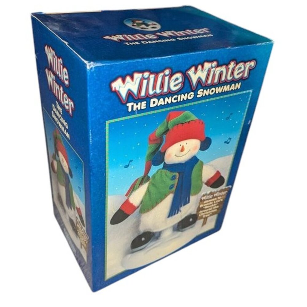 Vintage Christmas Fantasy Willie Winter The Dancing Snowman Electric 2000 Y2K